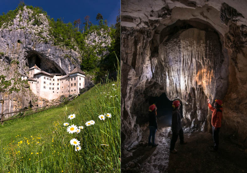 Predjama Castle + Cave under Predjama Castle