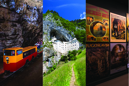 Höhle von Postojna + Burg Predjama +  EXPO die Höhle von Postojna Karst   